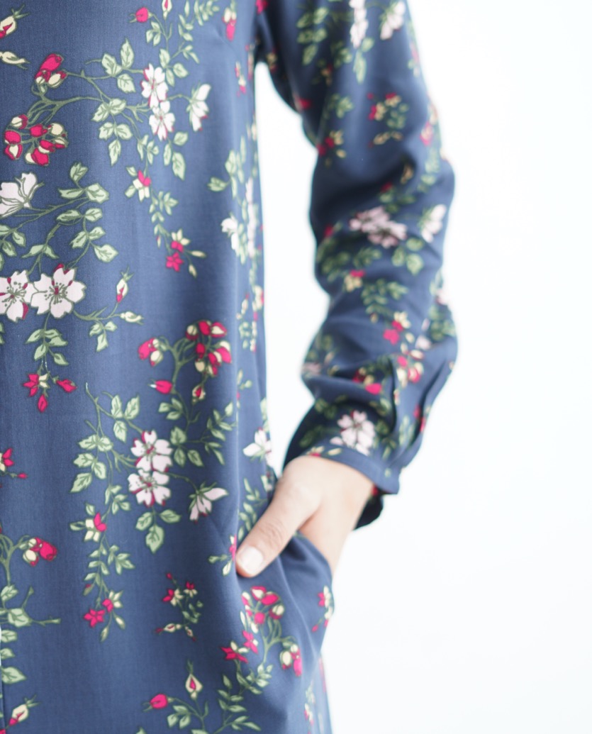 Viscose Printed Long Shirt – HOURI