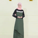 Fern Green Round Neck Jilbab