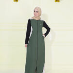 Moss Green Smart Look jilbab