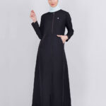 Smart Fashionista Black Jilbab